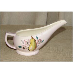 Vtg Red Wing CREAMER, Fruit Pattern, MCM Mid-Century Modern, Cream Pitcher